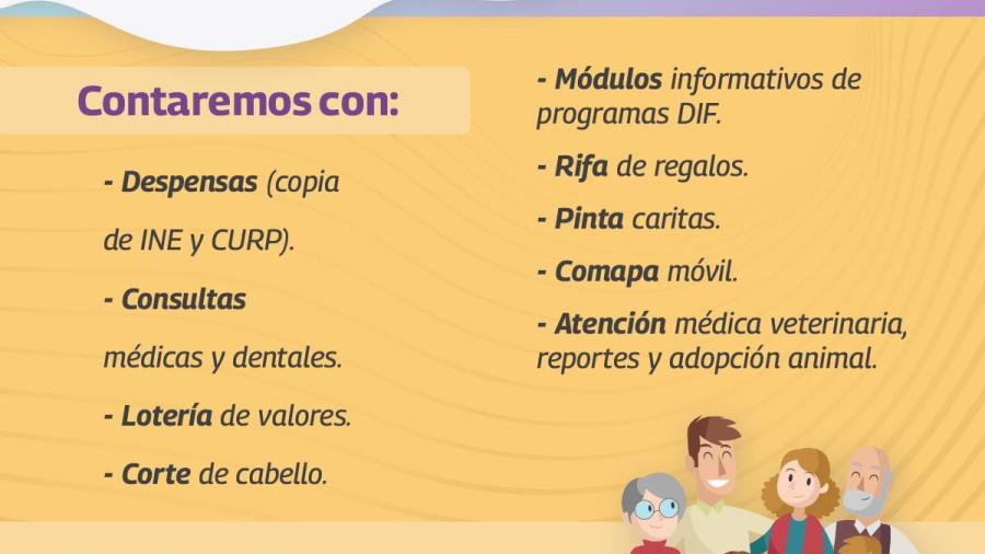 Programa «DIF en tu Colonia» llega al Fraccionamiento Ángeles en Reynosa