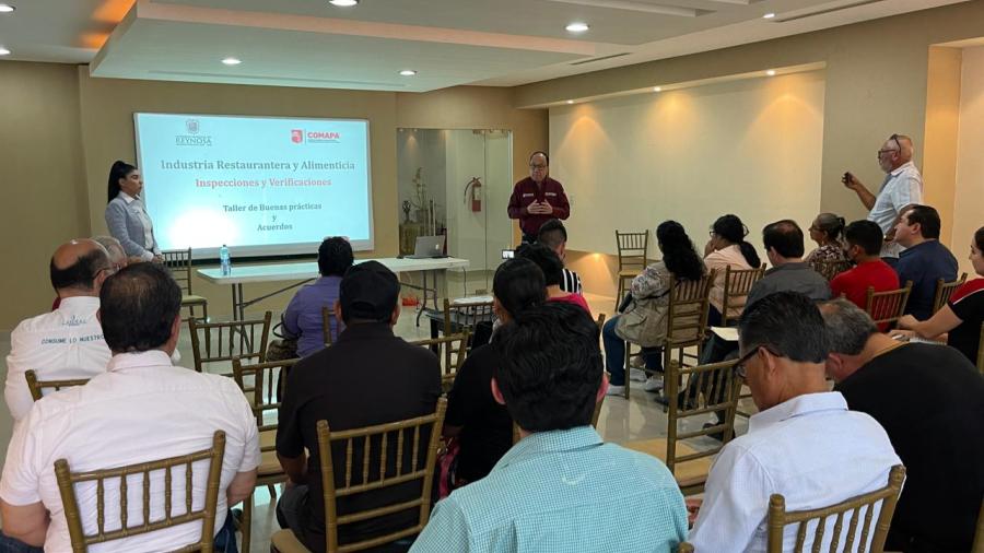 COMAPA Capacita a Restauranteros en Uso de Trampas de Grasa
