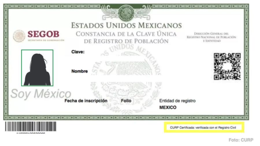 ¿CURP con foto? Avanza en Comisiones nueva Ley General de Población