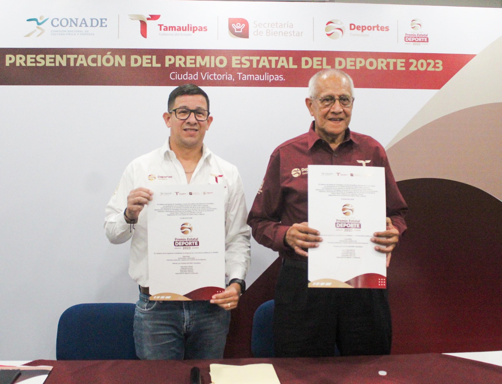 Presenta INDE Tamaulipas convocatoria del premio estatal del deporte 2023