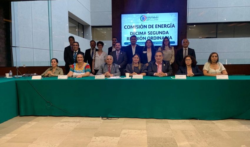 Participa Secretaría de Desarrollo Energético en la Comisión de Energía de la Cámara de Diputados