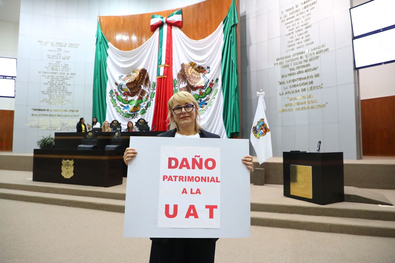 Denuncia la bancada de morena en él congreso de Tamaulipas raterías en la UAT