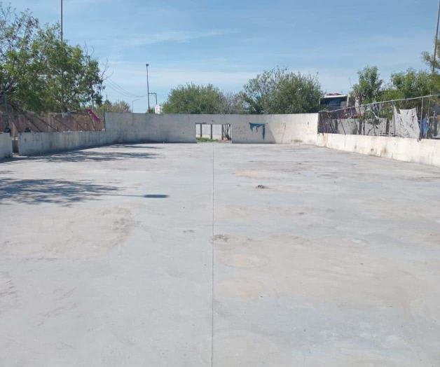 Queda como nueva área deportiva; ya luce limpia