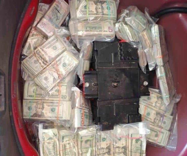 Decomisan 338 mil dólares en Aduana de Matamoros