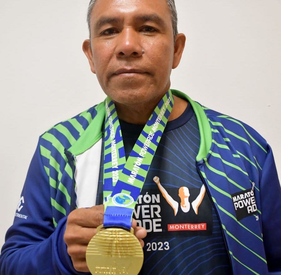 Brilla tamaulipeco Gabriel segura en maratón