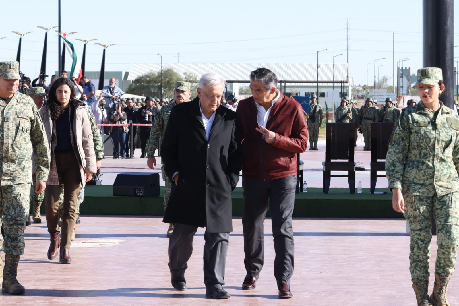 Acepta el Presidente Lopez Obrador invitación al informe del Gobernador Américo Villareal