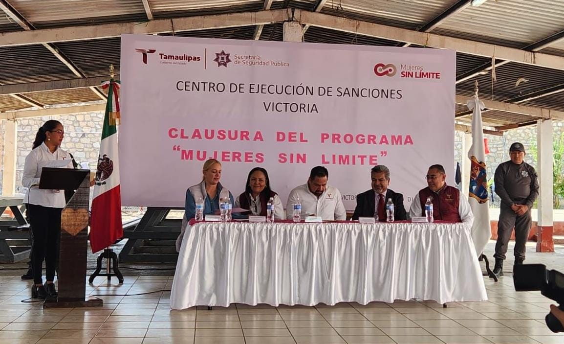 Mujeres privadas de la libertad concluyen programa “mujeres sin límite”