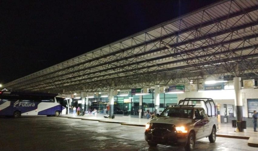 Guardia Estatal mantiene vigilancia en central de autobuses