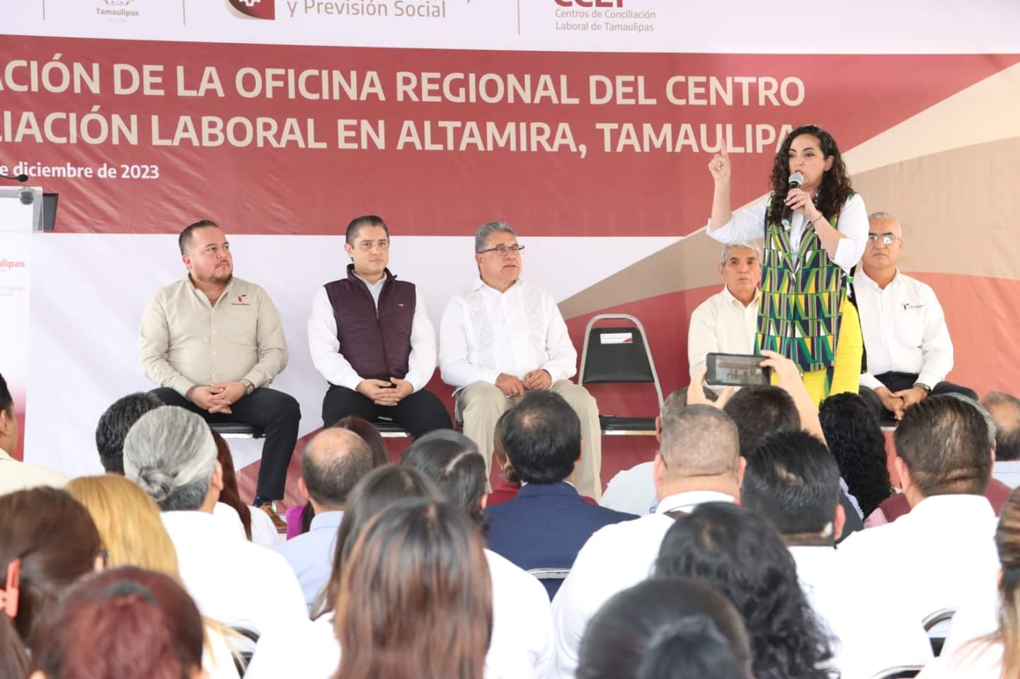 En Altamira el séptimo centro de conciliación laboral de Tamaulipas: Olga Sosa
