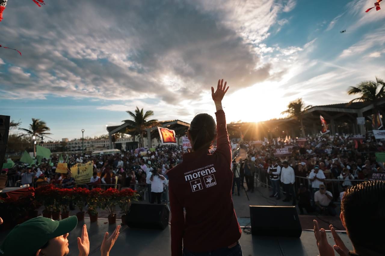 “No vamos a dejar atrás a este maravilloso estado”: Claudia Sheinbaum desde Ciudad Madero, Tamaulipas