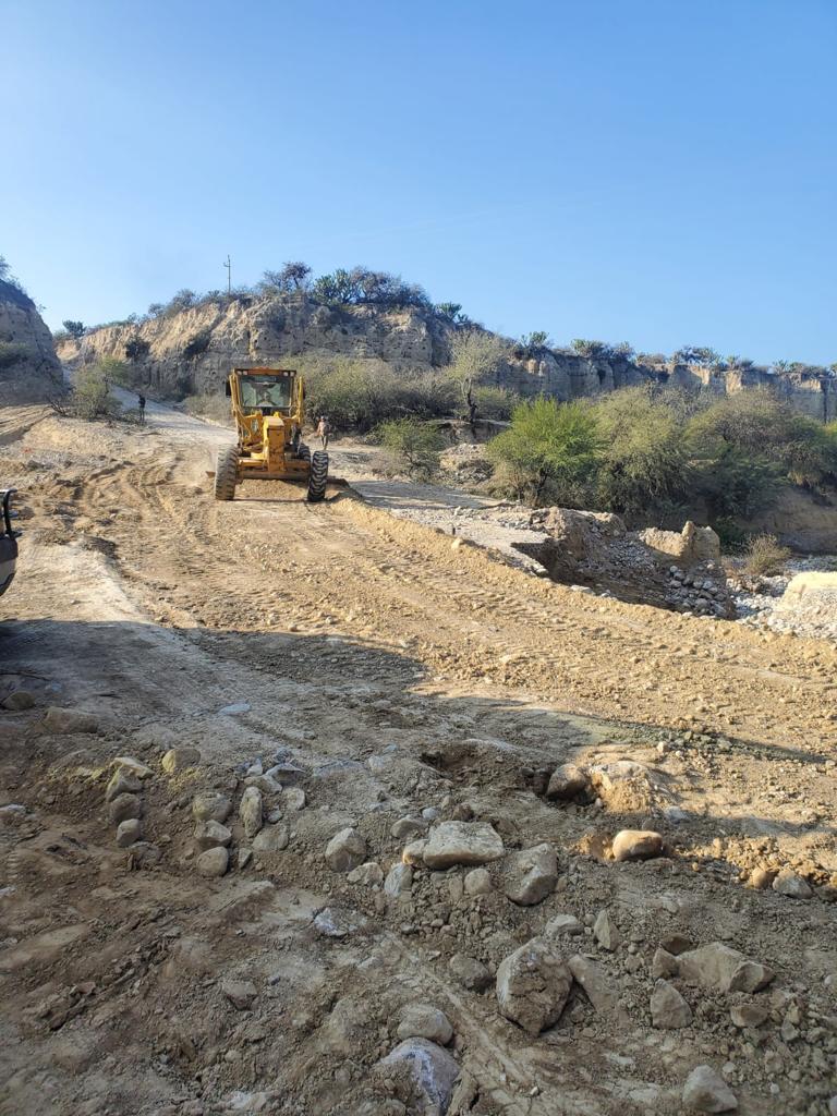 En el Altiplano tamaulipeco, construcción de vado conectará zonas ejidales
