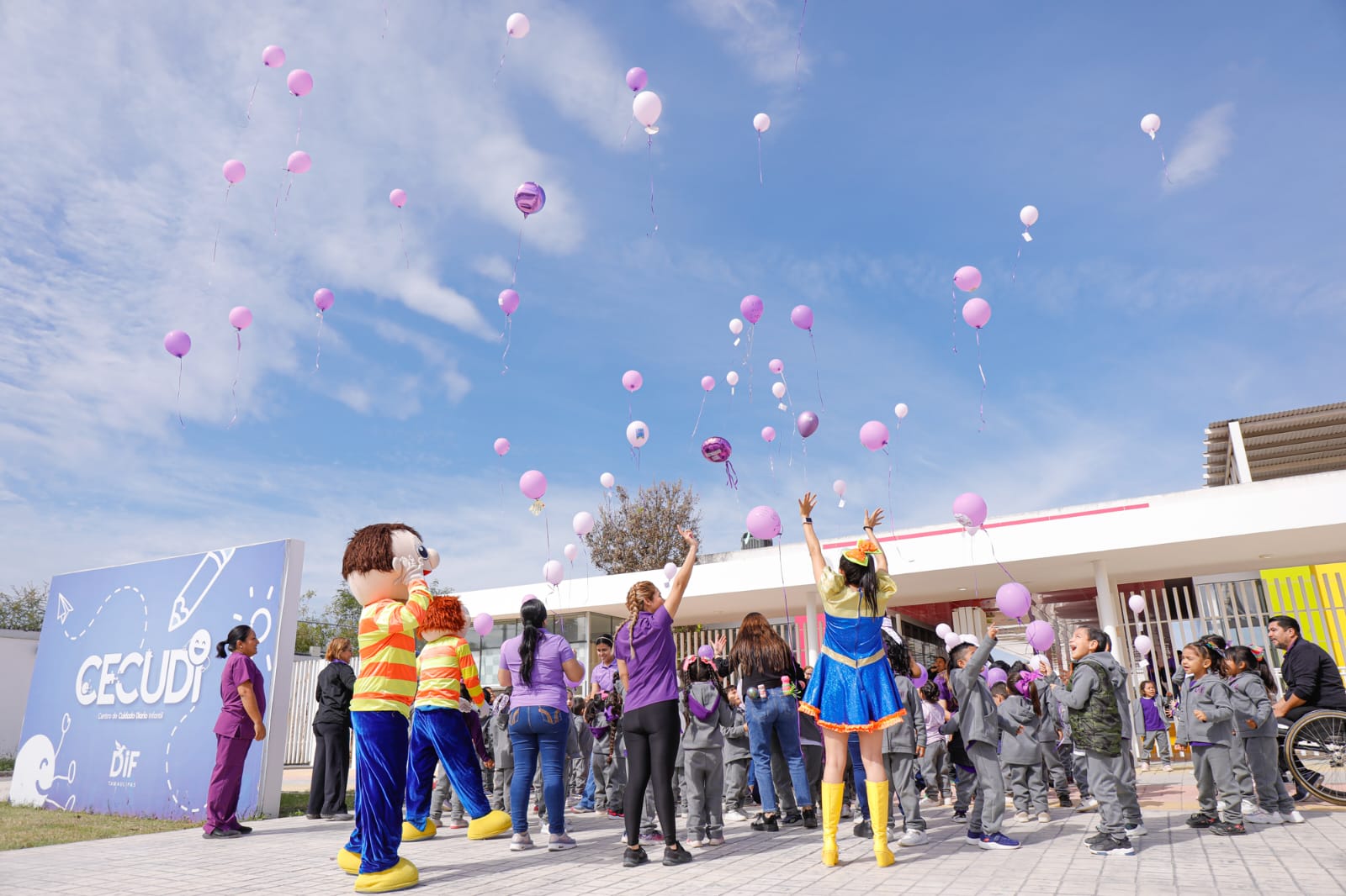 Festeja el DIF Tamaulipas 6° Aniversario del CECUDI Victoria