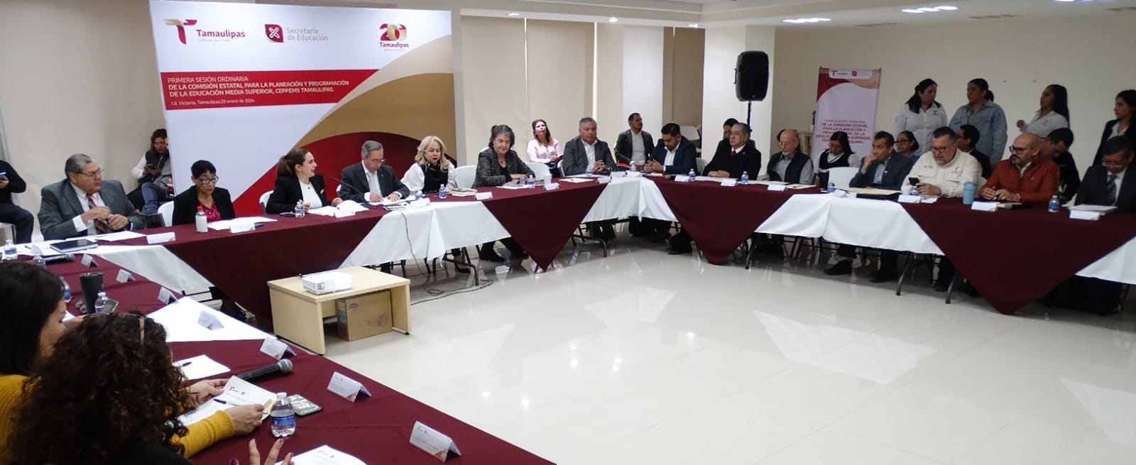 Se reúne Comisión Estatal para la Planeación y Programación de la Educación Media Superior (CEPPEMS)
