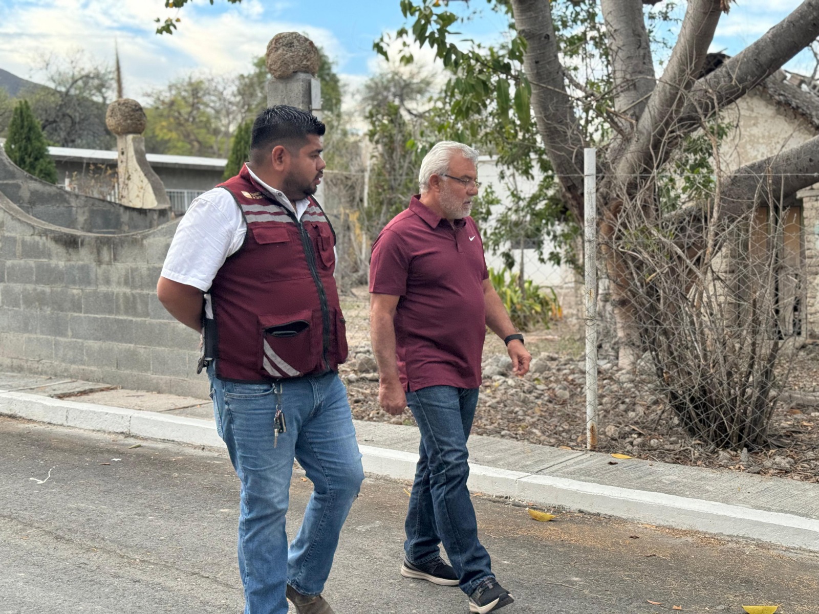 Revisa Secretaría de Obras Públicas pavimentación en el altiplano