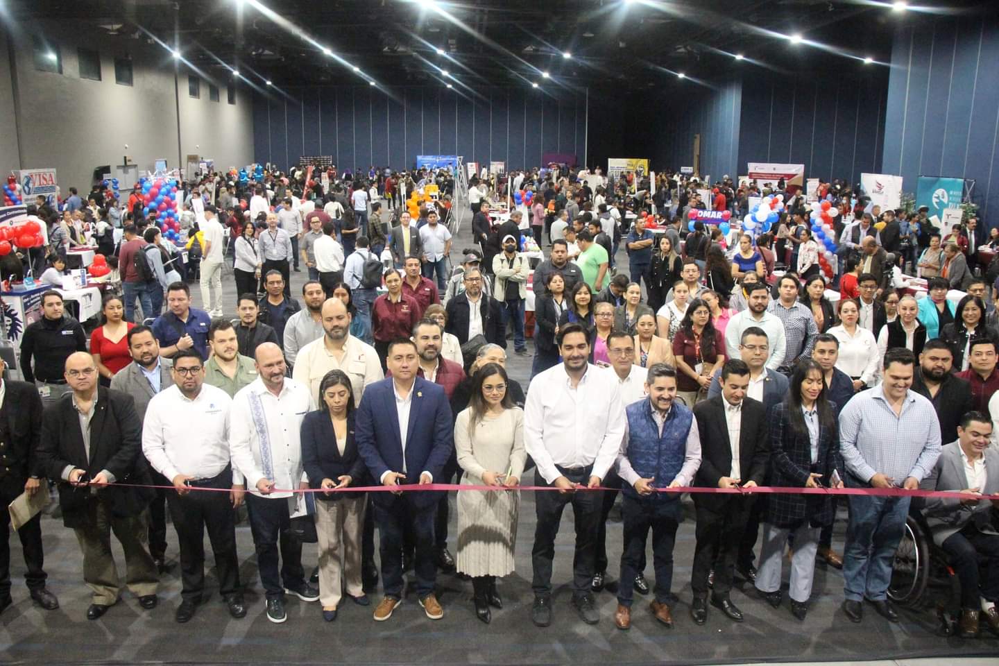 Feria de Empleo Reynosa 2024 reúne a más de cien empresas y oferta 1623 vacantes de empleo digno
