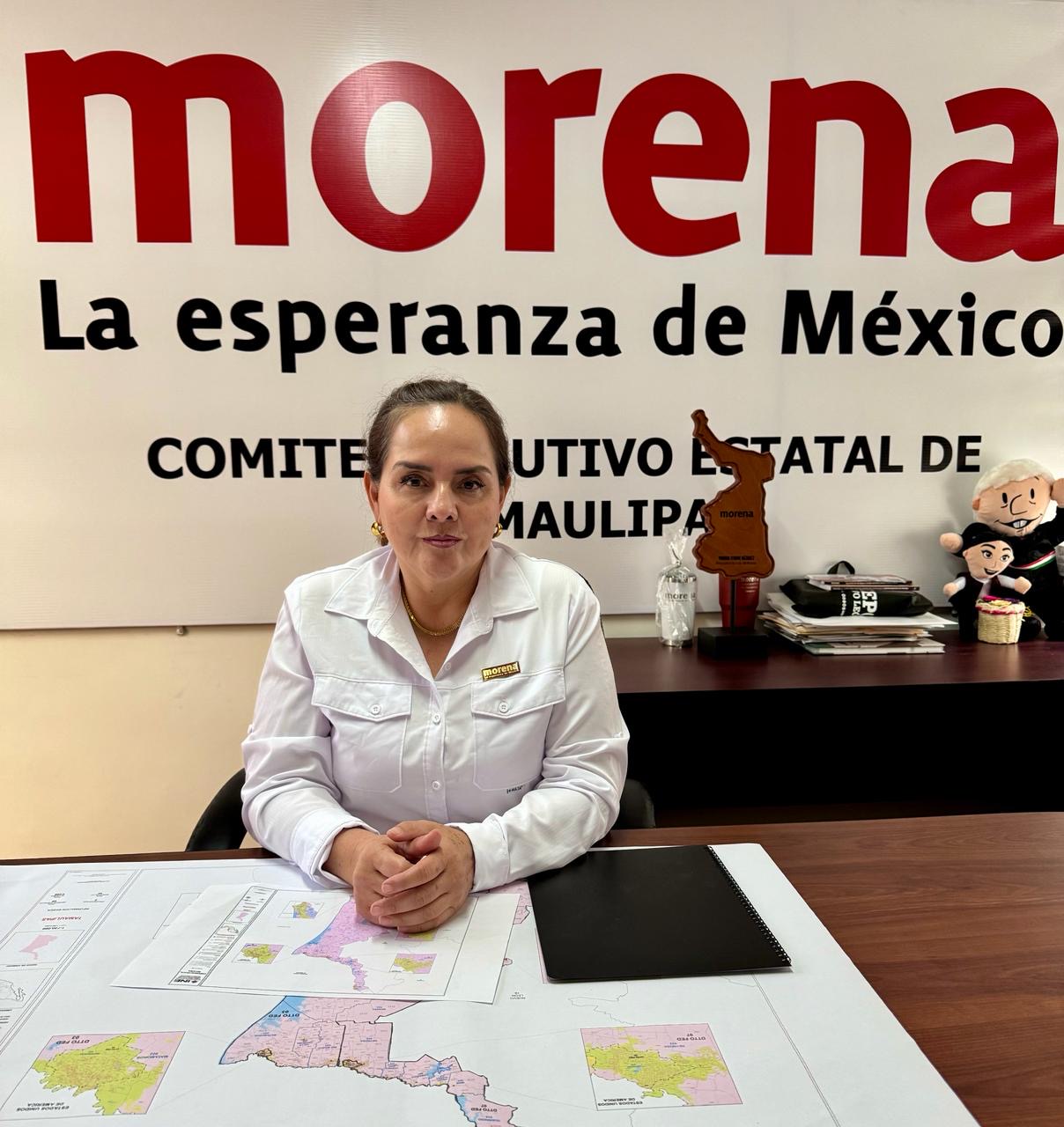 En Morena no solapamos a nadie: Yuriria Iturbe