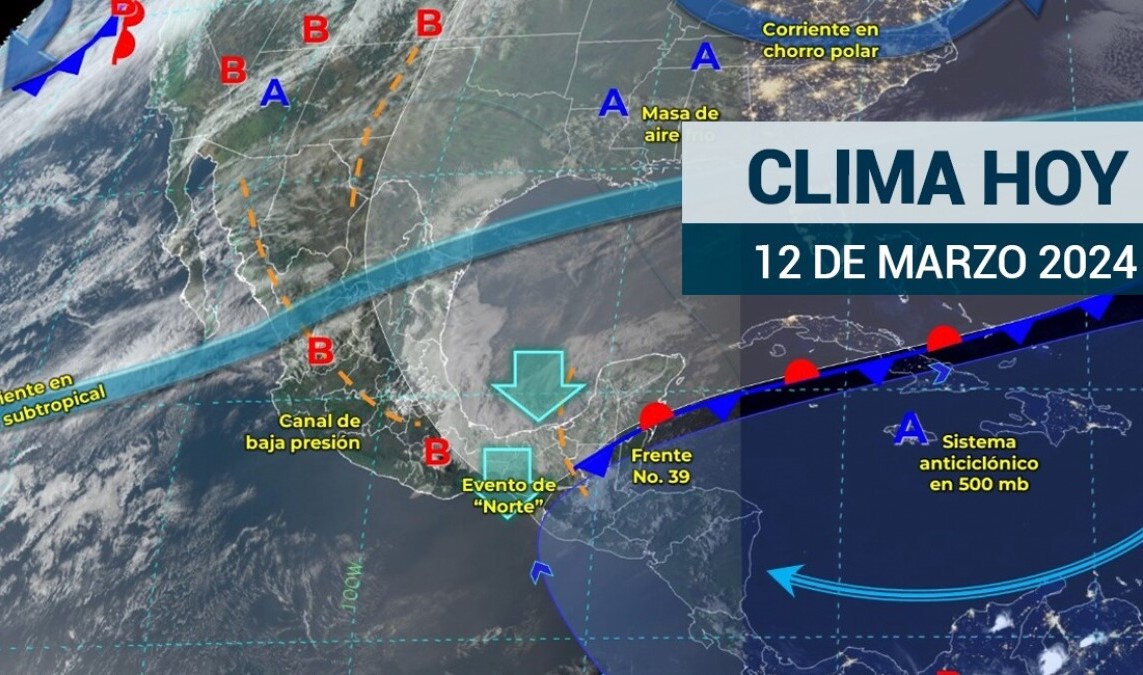 Prevén tolvaneras y lluvias aisladas para este martes en Tamaulipas