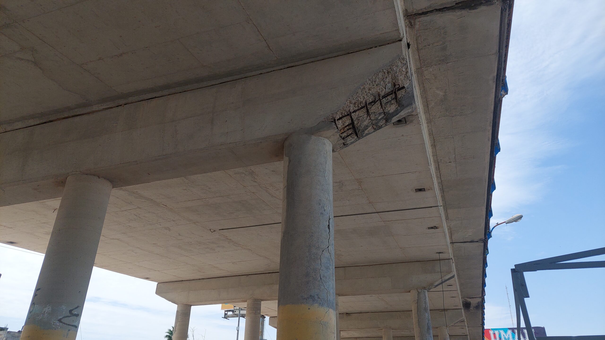 Realizarán estudio de puente vehicular dañado en Reynosa