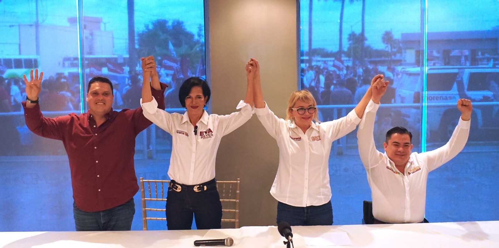 Candidatos a diputados de Reynosa se enfocan en su campaña