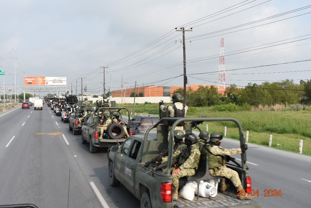 Tiene Tamaulipas 300 elementos más del Ejército