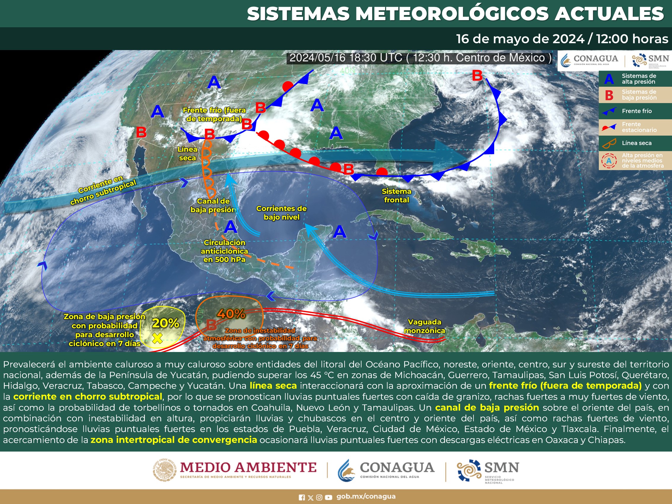 Pronóstico Extendido a 96 Horas