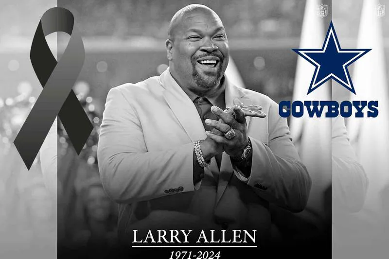 Muere en México Larry Allen, Allen, leyenda de los Dallas Cowboys