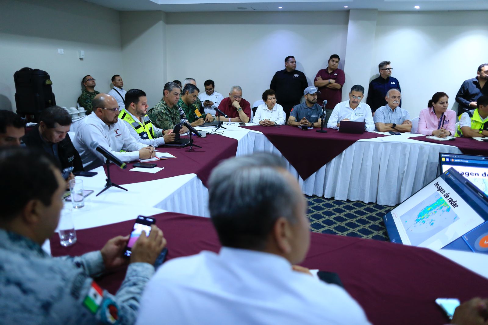 Autoridades se coordinan ante llegada de tormenta tropical Alberto a costas tamaulipecas