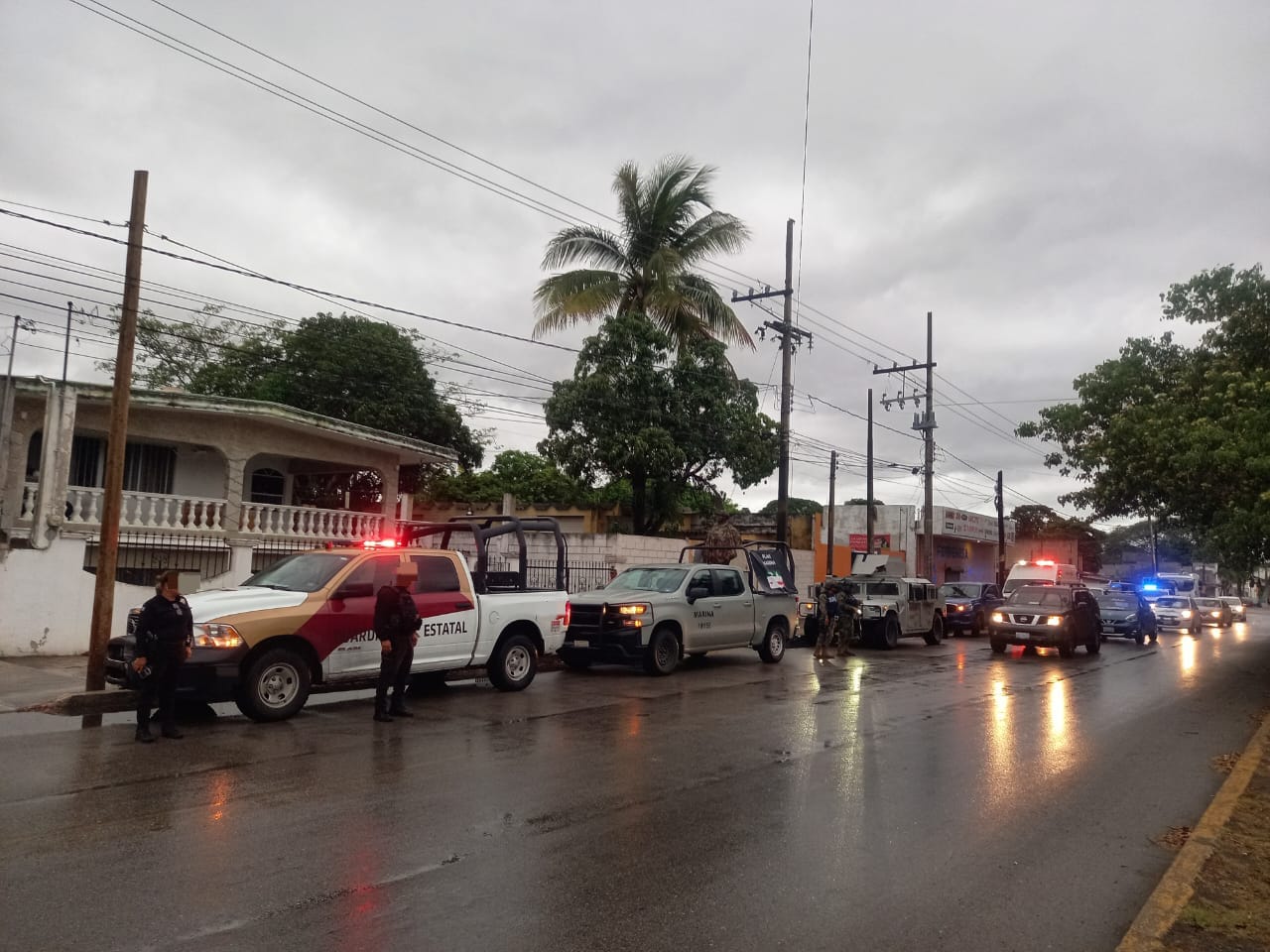Guardia Estatal participa en recorridos de supervisión tras llegada de tormenta tropical Alberto