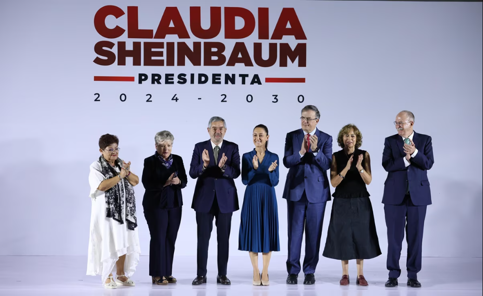 Claudia Sheinbaum presenta parte de su gabinete