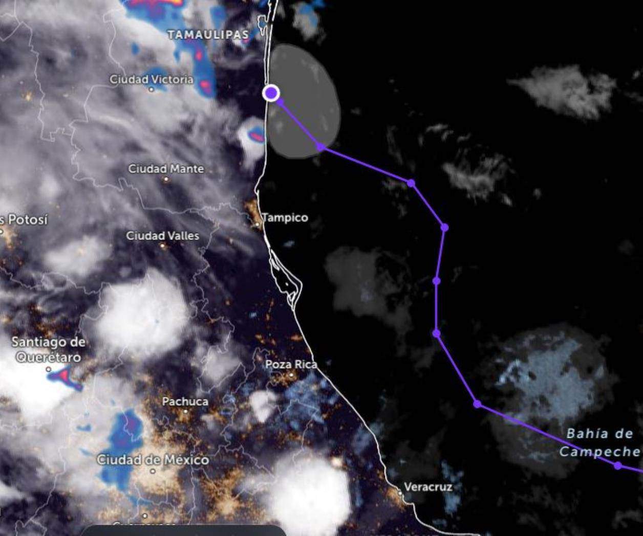 Continuarán intensas lluvias en Tamaulipas