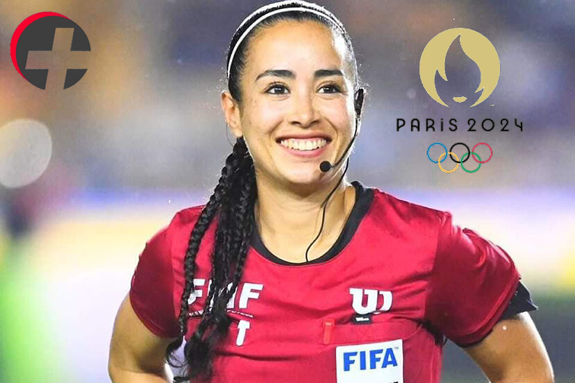Katia Itzel García, la árbitra mexicana, hace su debut en París 2024