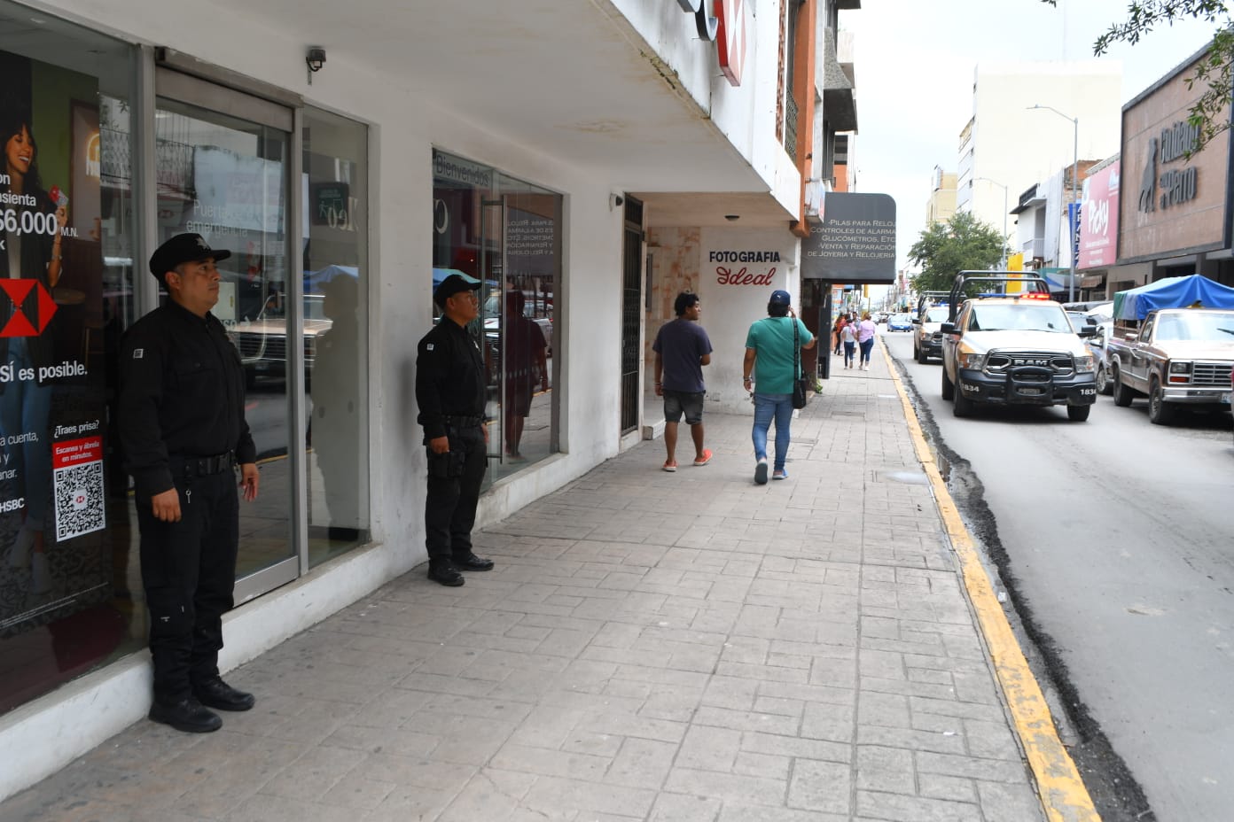Proximidad de la Guardia Estatal en los bancos y zonas peatonales preserva seguridad en vacaciones