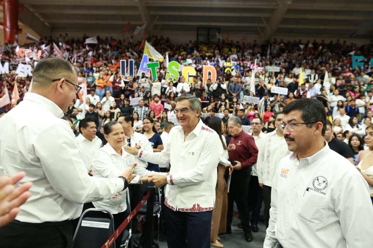 Reconoce Américo avances académicos, de infraestructura y transparencia de la UAT
