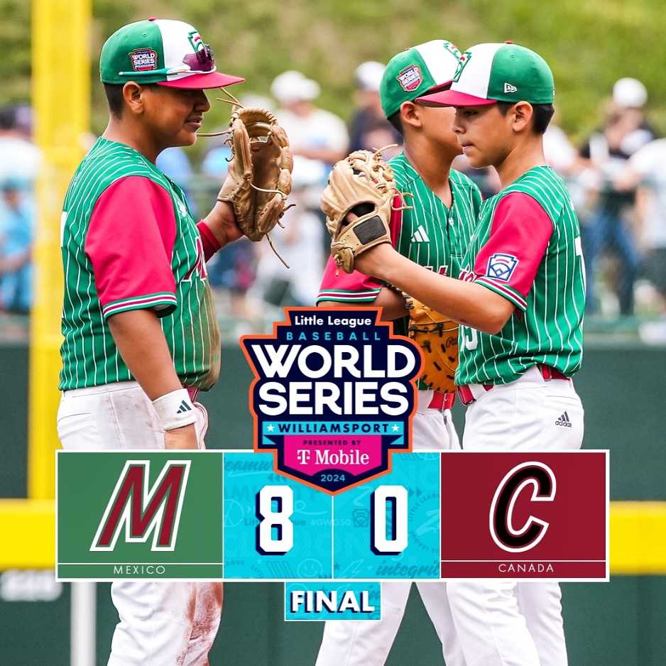 Matamoros México logra contundente victoria 8-0 sobre Canadá