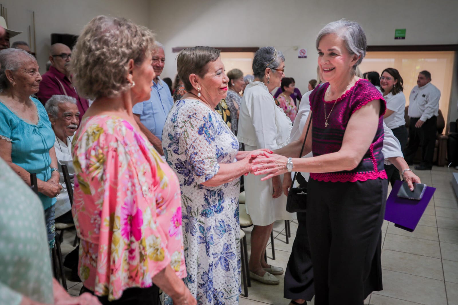 María de Villarreal Inaugura la Semana del Adulto Mayor 2024