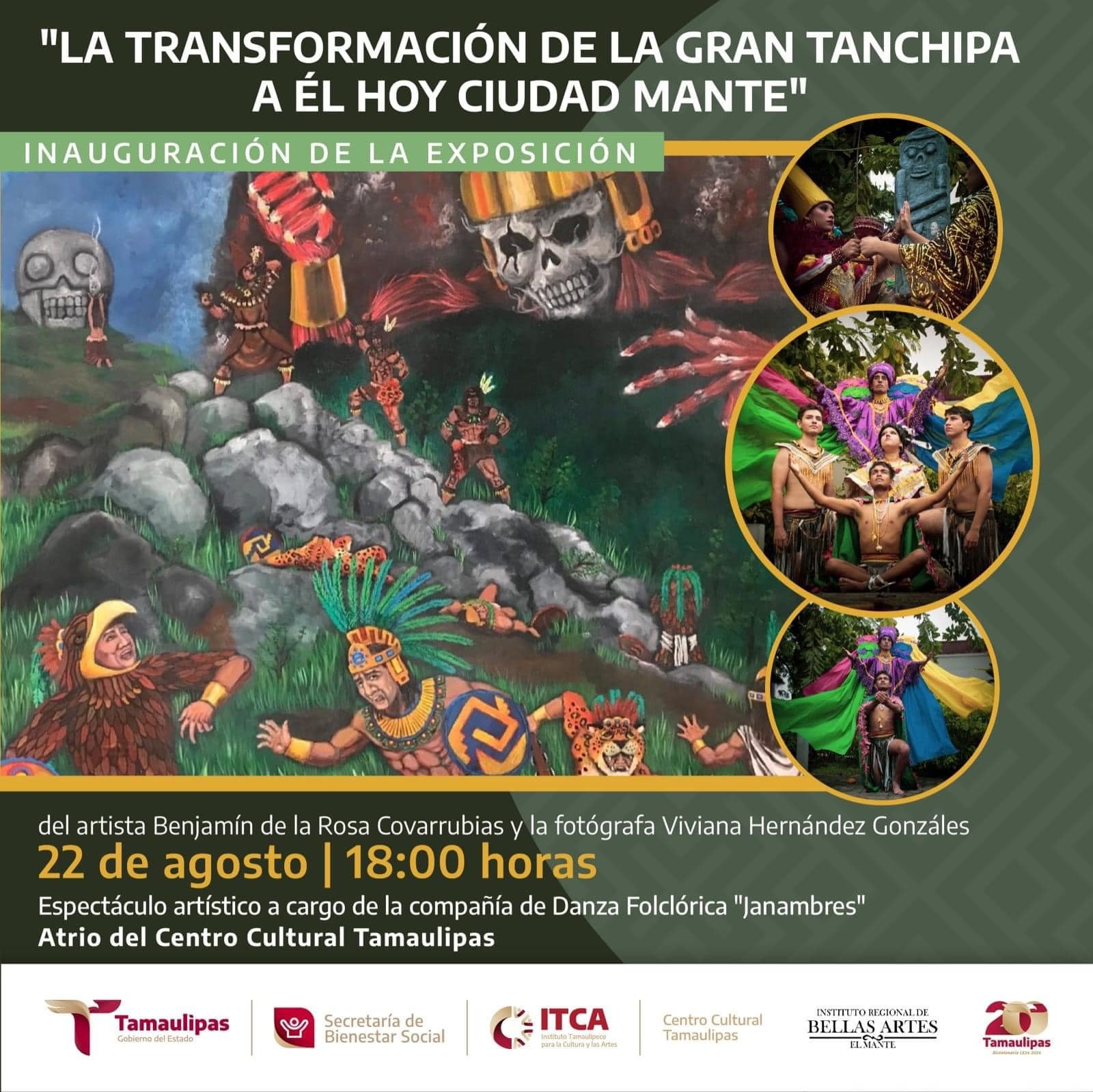 Invitan a la exposición «La transformación de la gran Tanchipa a él hoy Ciudad Mante»