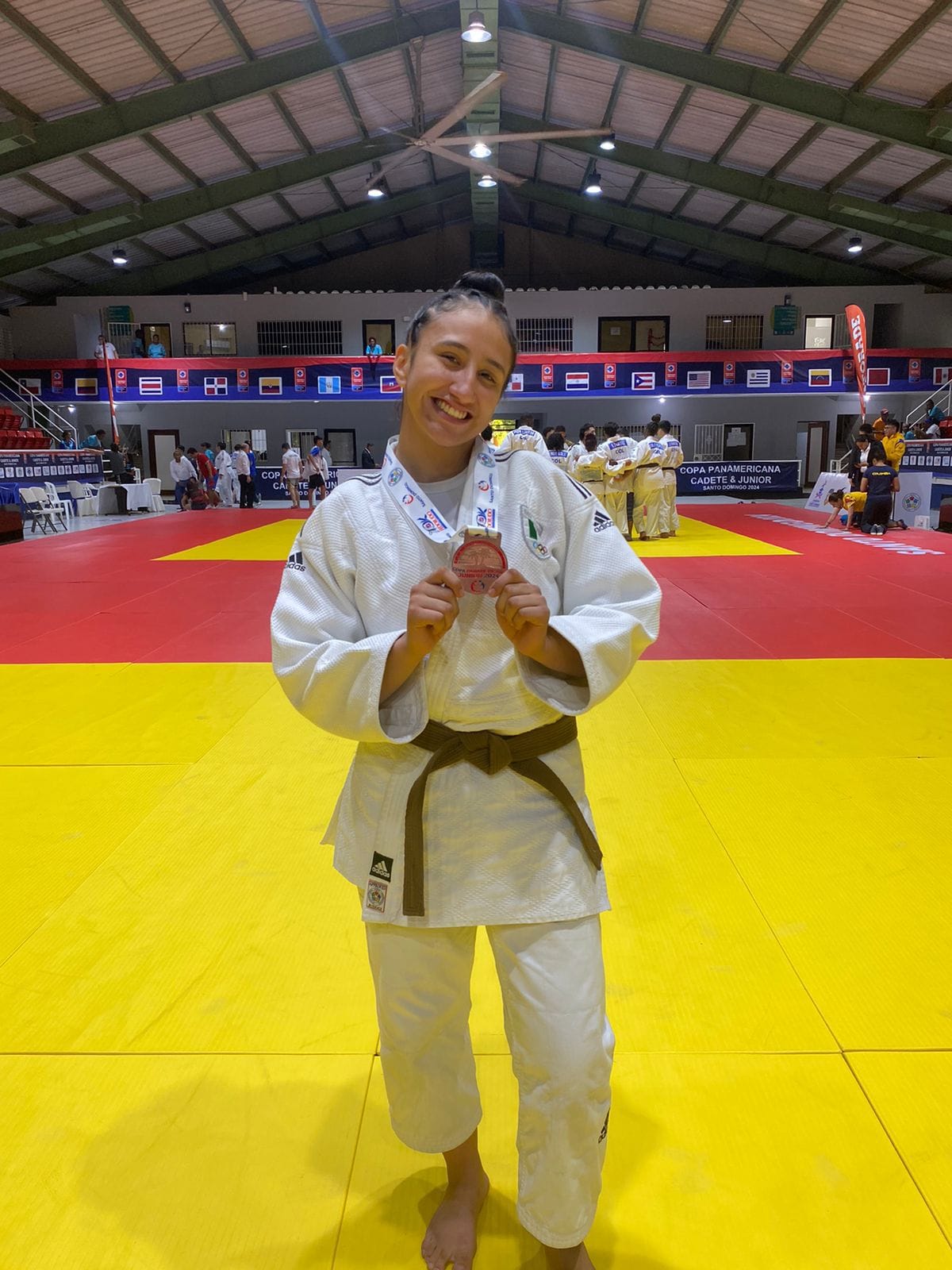 Tamaulipecos Frida Maya y Eduardo Sagastegui brillan en el Panamericano de Judo en República Dominicana