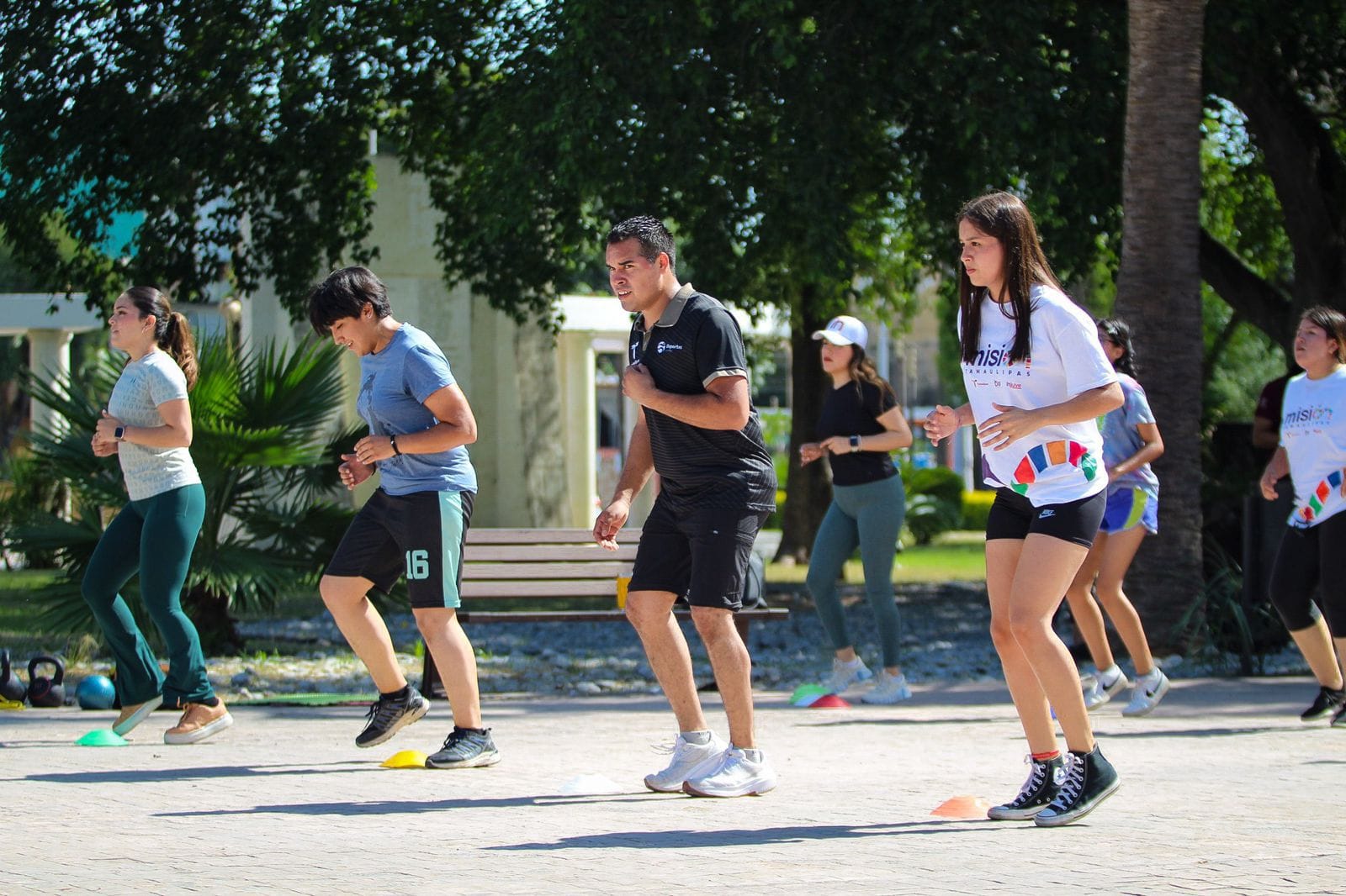 Injuve realiza la jornada de la activación física para el sector juvenil