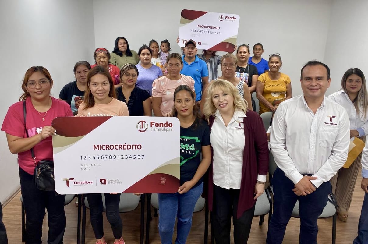 Tamaulipas entregan Fondos de microcréditos a emprendedores de 15 municipios