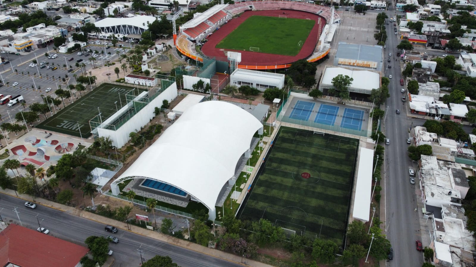 Deportistas se activarán en la pista de primer nivel del estadio Marte R. Gómez