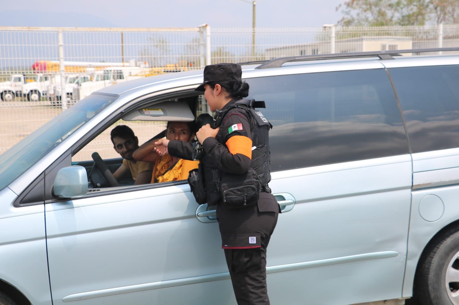 Personal de Tránsito Estatal realiza la campaña de concientización a conductores