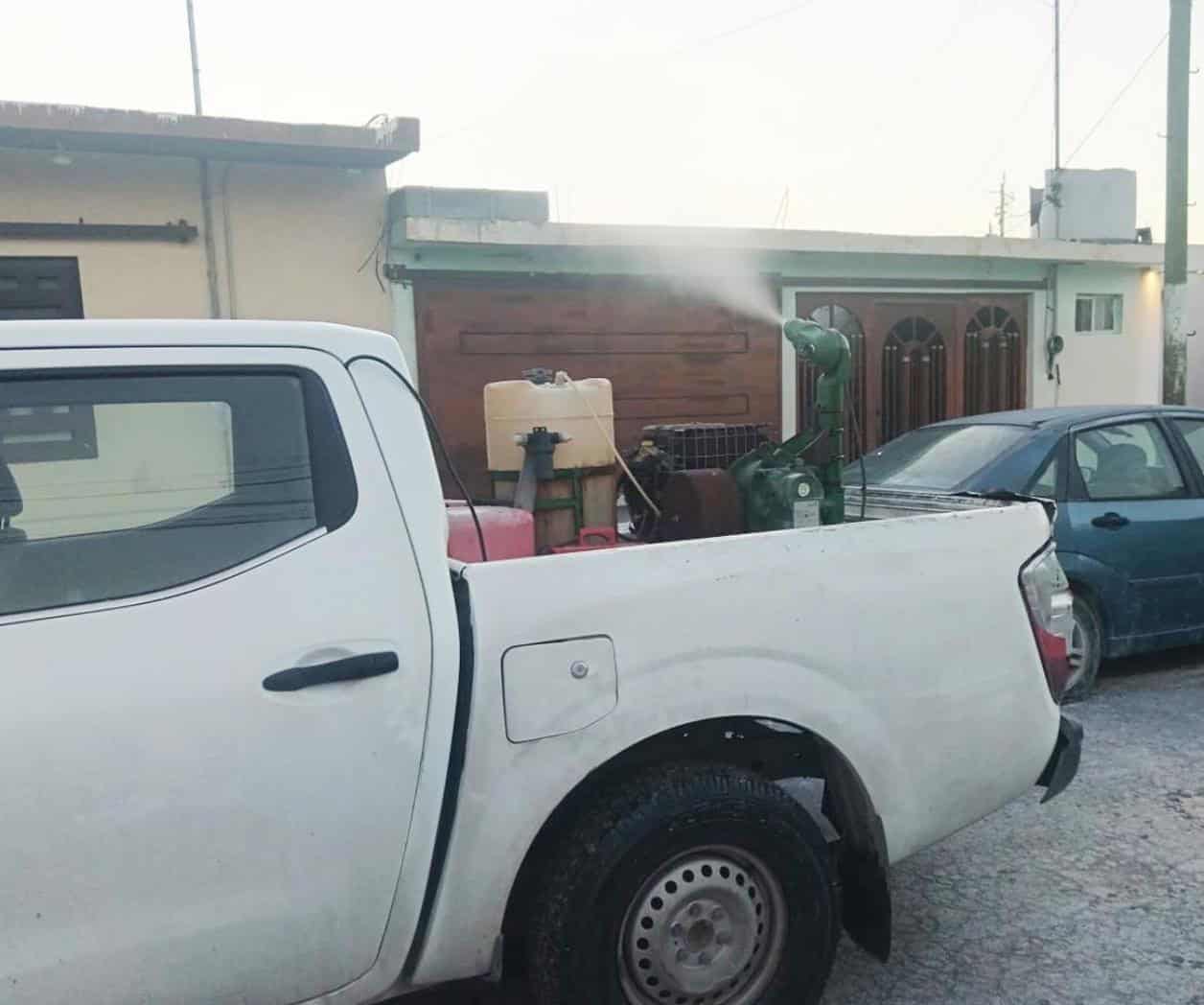 Atacan el dengue en colonias de riesgo en Reynosa
