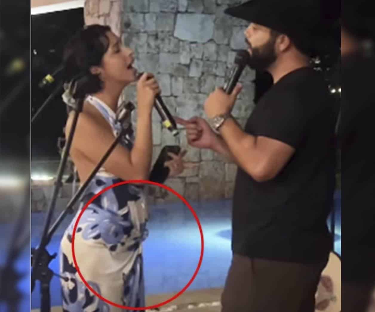 Video alimenta los rumores de embarazo