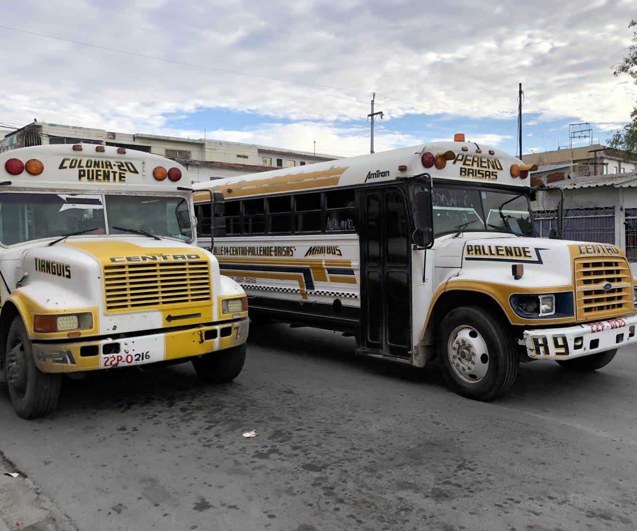 Llega el aumento al transporte público en Tamaulipas