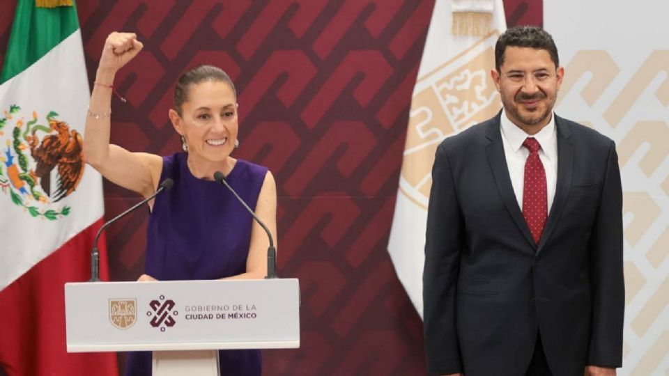 Se suma al gabinete de Claudia Sheinbaum: Martí Batres