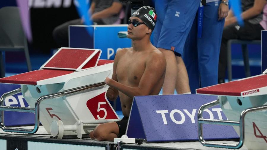 ¡MEXICANO DE BRONCE! Ángel Camacho se sube al podio en los 100m libres