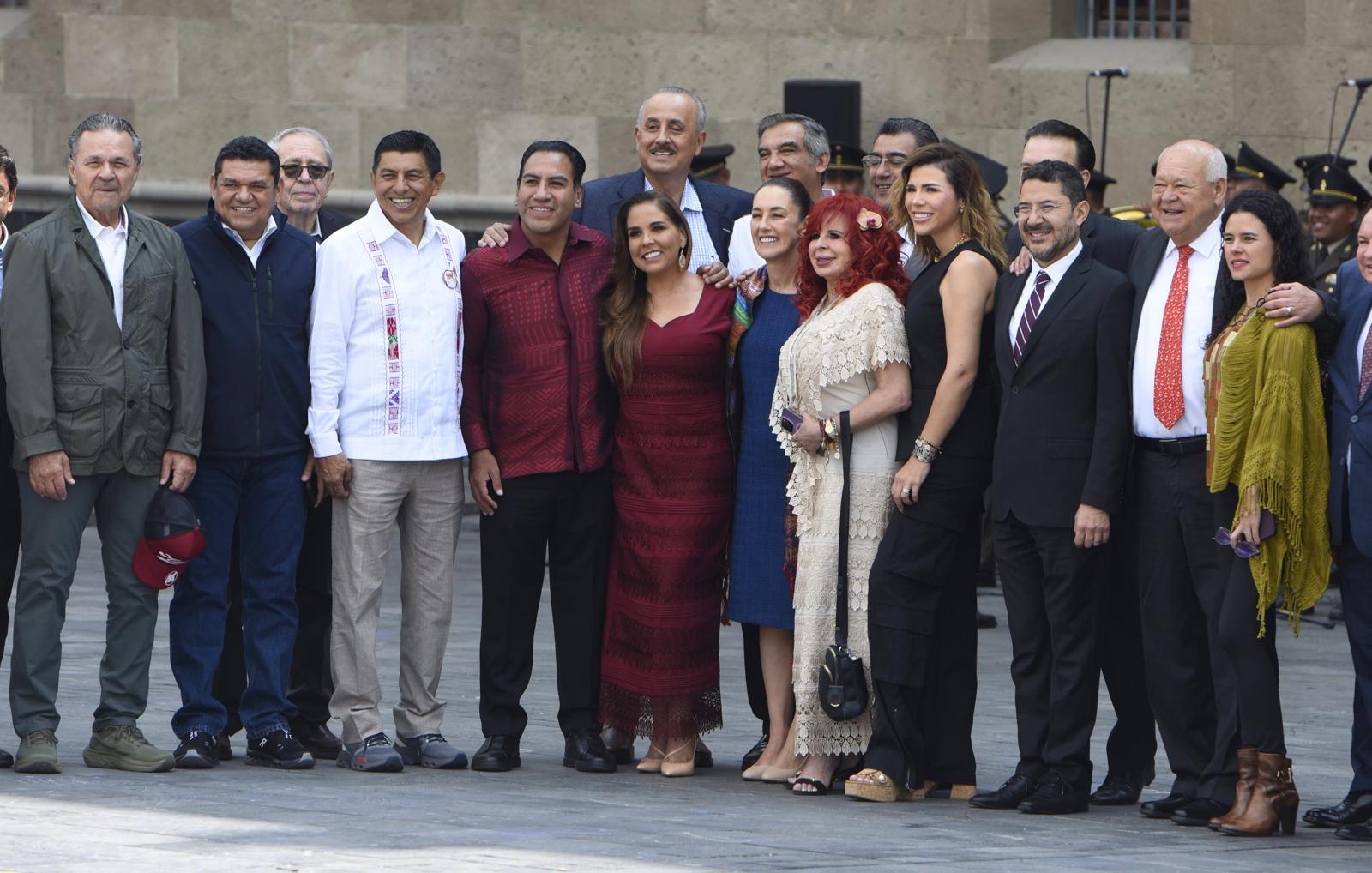 Américo Villarreal Asiste al sexto informe de gobierno del presidente López Obrador