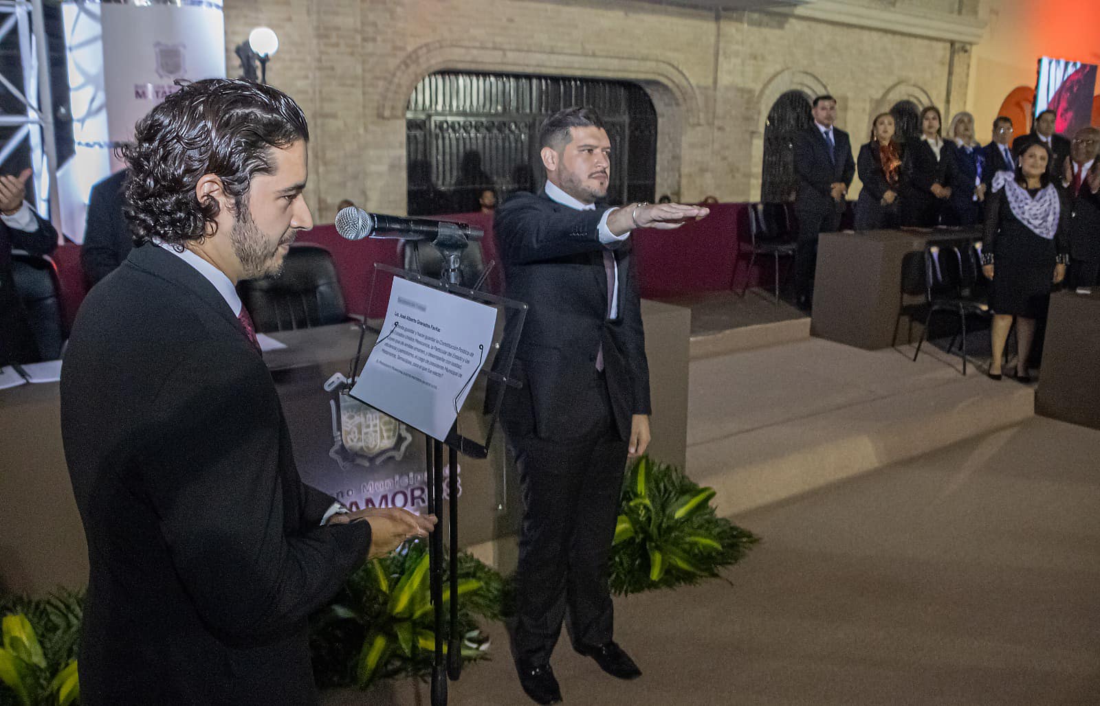 Rinde protesta Alberto Granados como Alcalde de Matamoros
