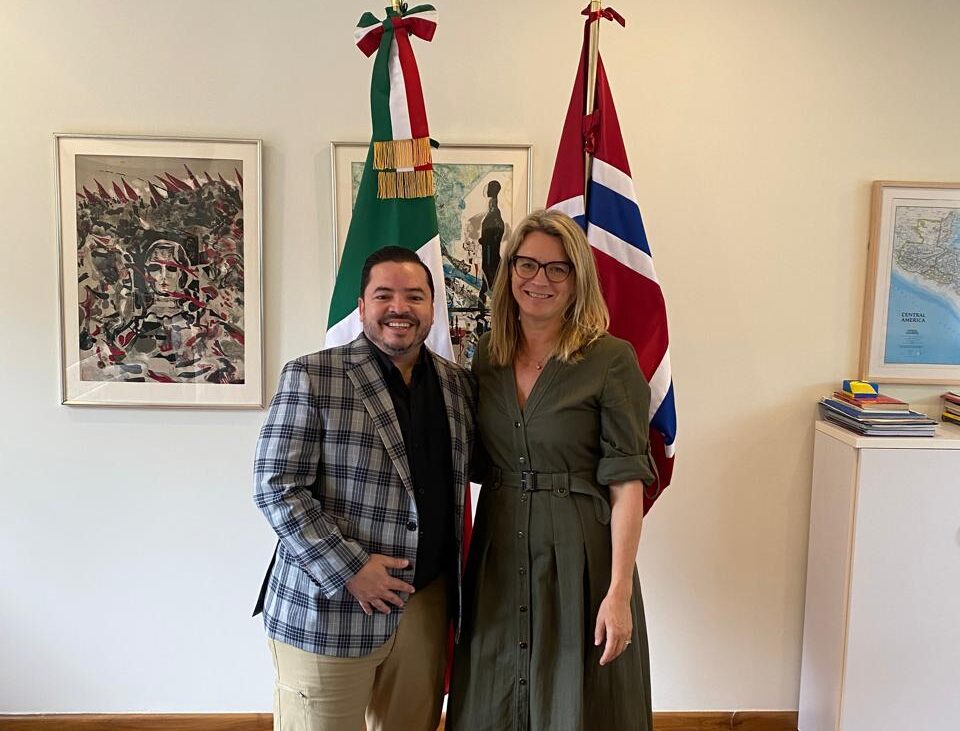SEDENER estrecha el acercamiento con la Embajada de Noruega en México