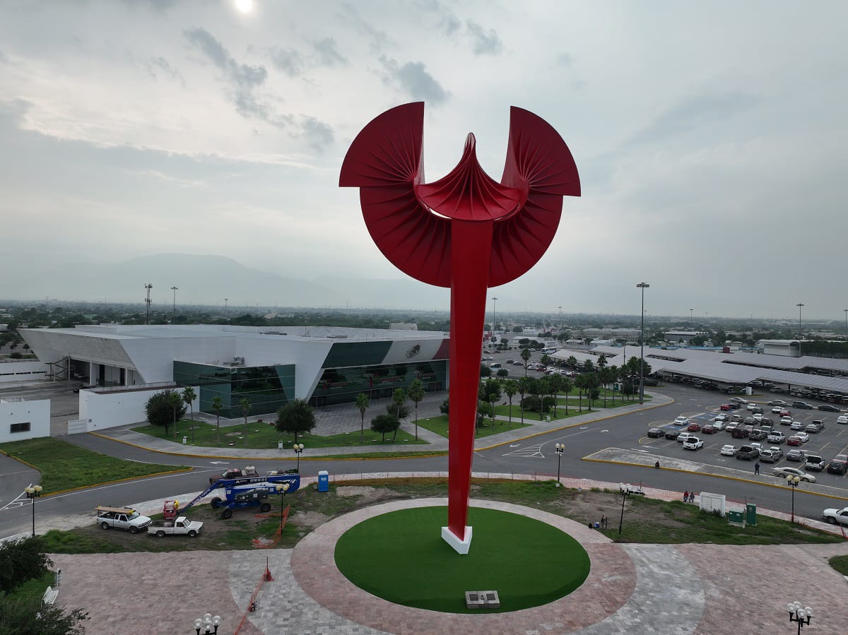 Restauran la emblemática Águila del Bicentenario en su 14º aniversario, símbolo de identidad en Tamaulipas